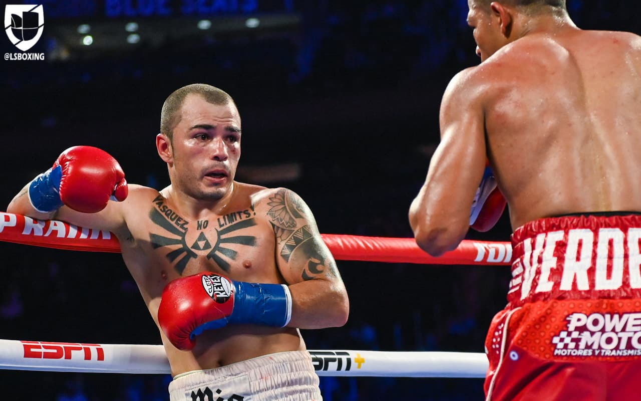 Félix Verdejo obtuvo una trabajosa decisión unánime sobre Bryan Vásquez. El boricua necesita cambiar de esquina, ya que no mostró un gran progreso en el encordado.