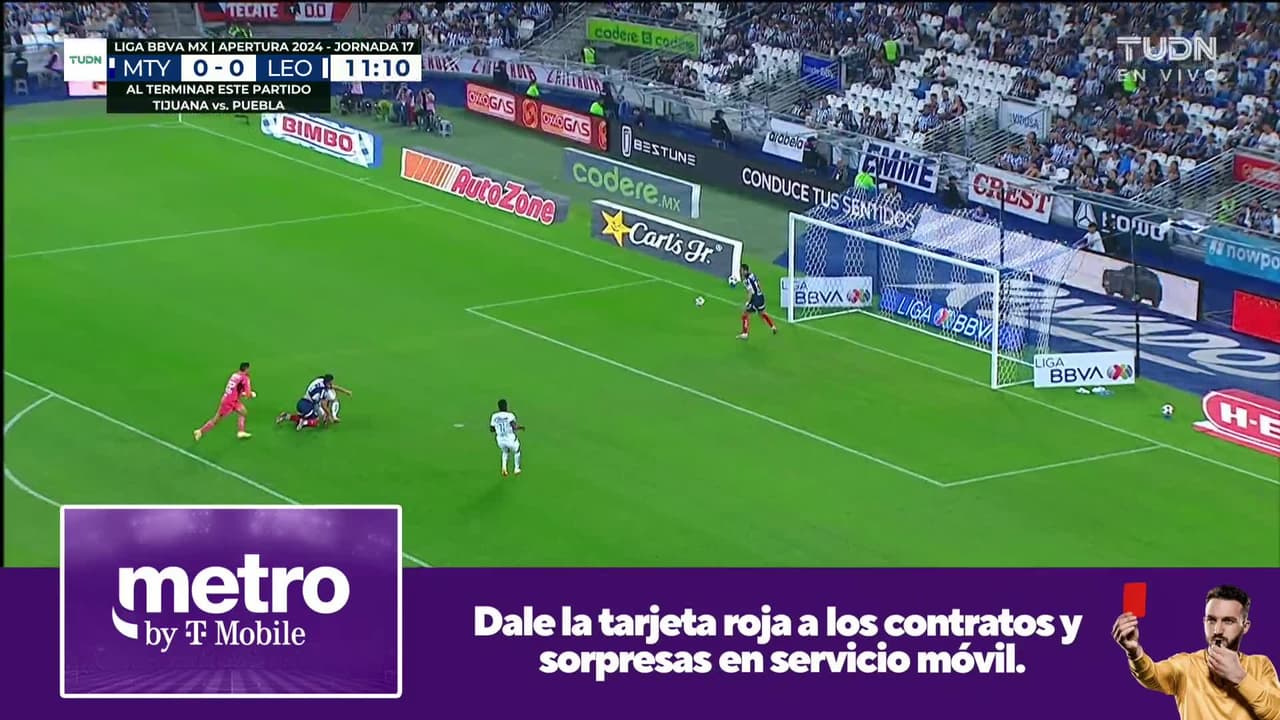 ¡CERCA! José Alvarado disparó que se estrella en el poste.