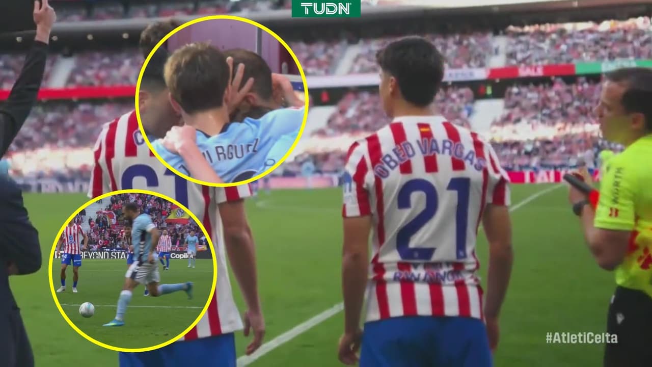 Atlético cae con Celta, pero Obed Vargas sigue sumando minutos