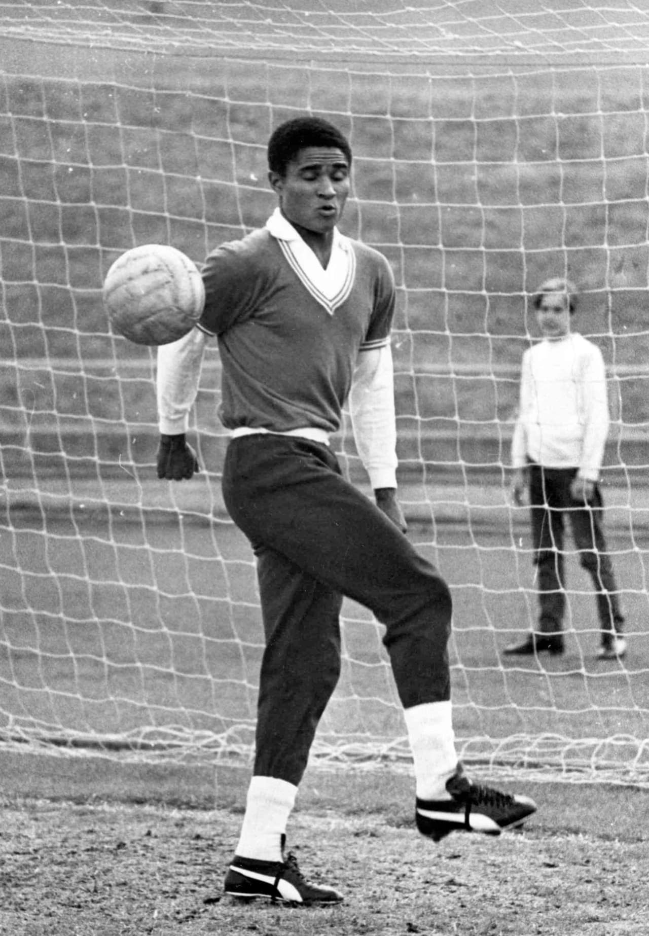Eusebio era una de las grandes revelaciones en Europa con Benfica, en una época en la que los ingleses eran dominantes.