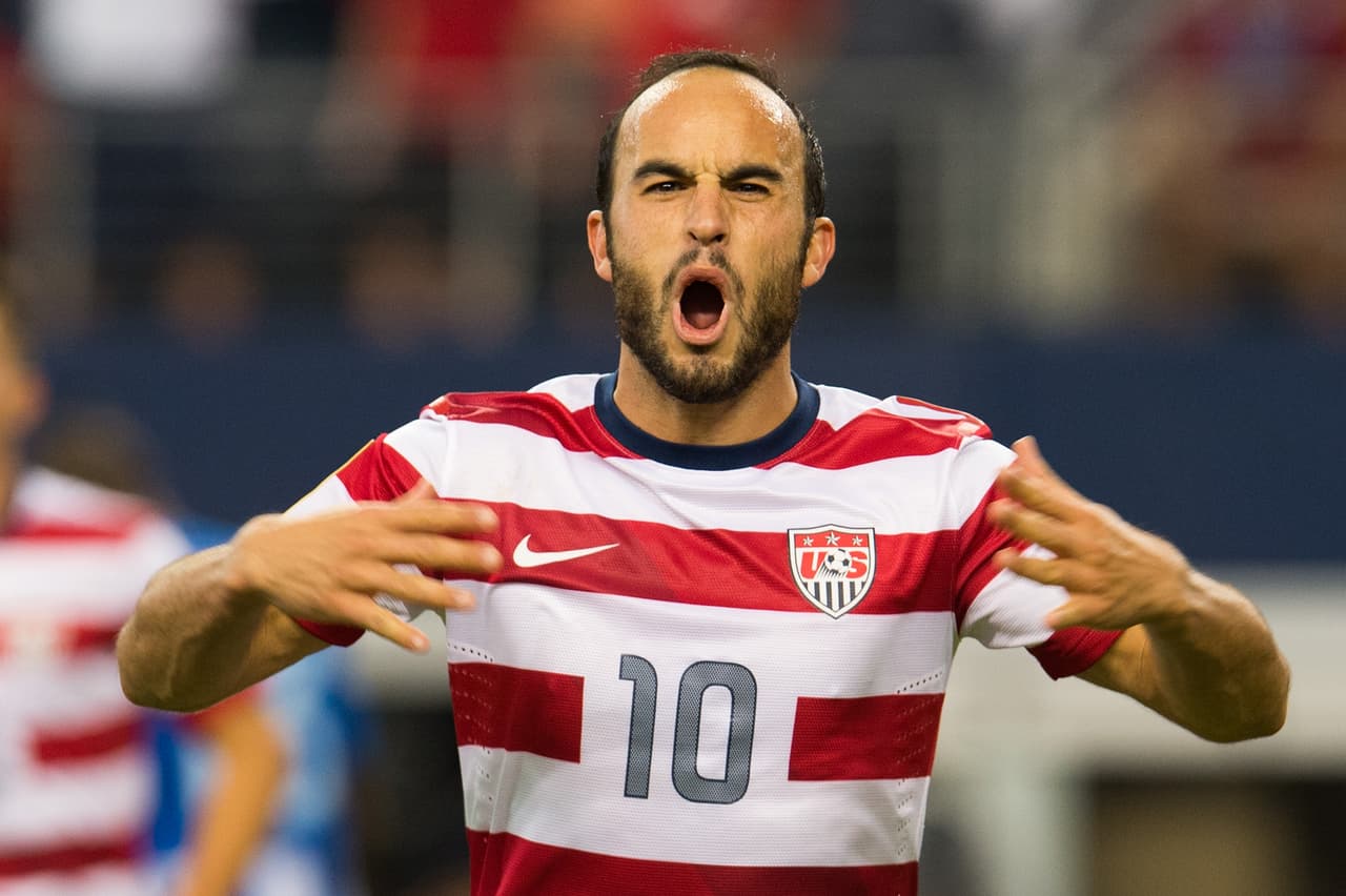 <b>Landon Donovan (Estados Unidos) </b>tiene el récord de 18 goles y 34 partidos jugados, obtuvo cuatro títulos de la Copa Oro.