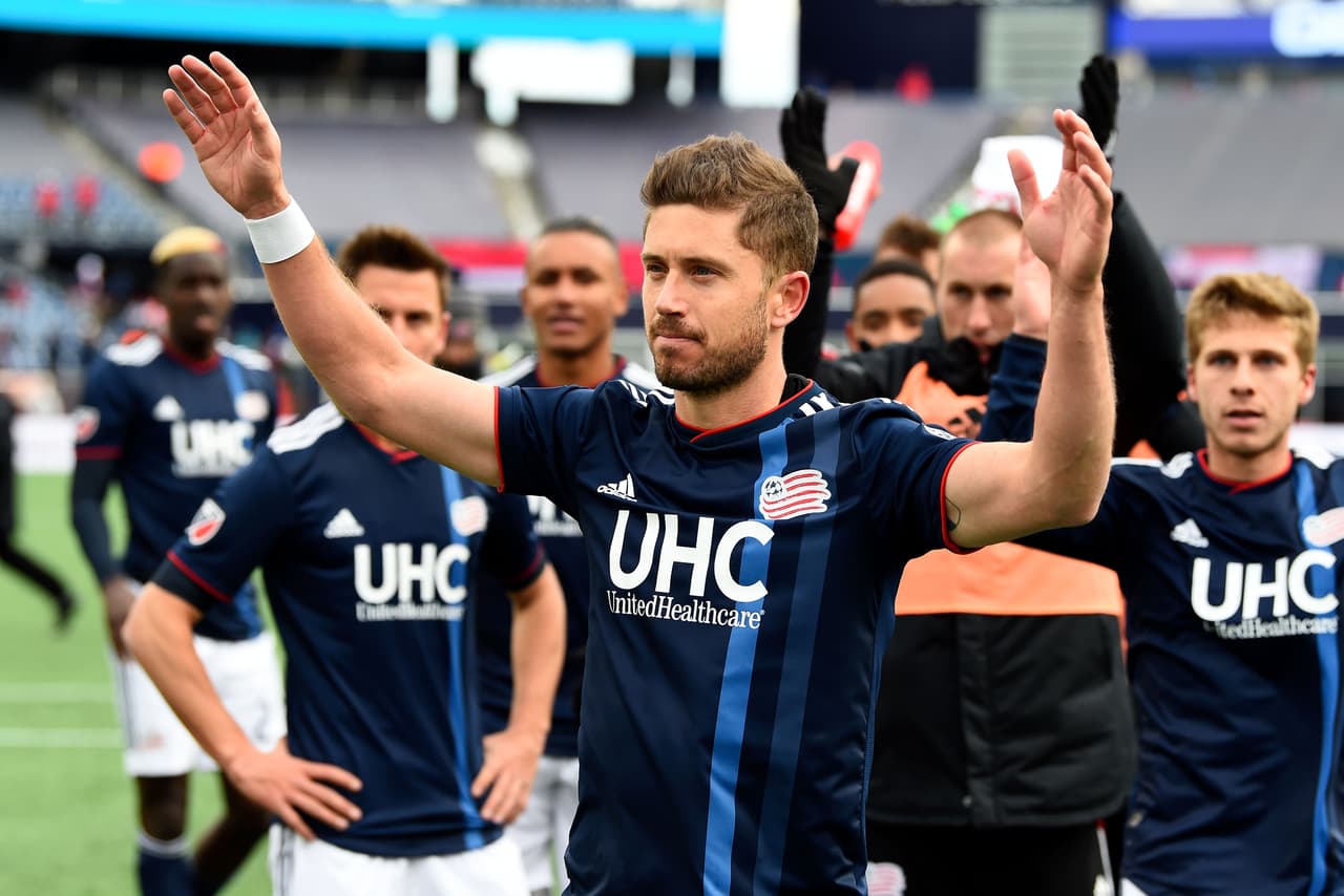 Chris Tierney marcó el tanto de la victoria de New England Revolution frente a Colorado Rapids. (USA Today Images)