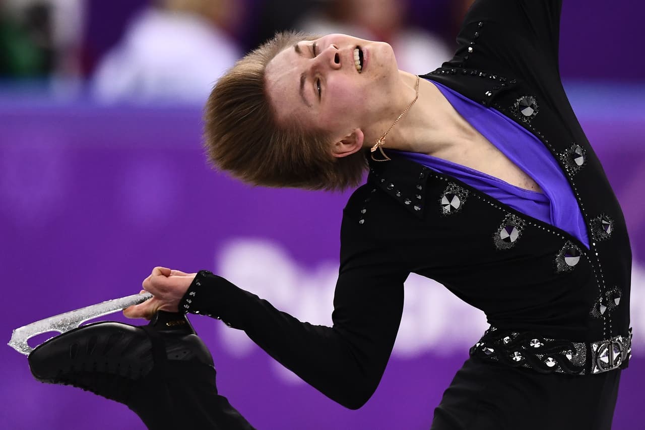 Mikhail Kolyada del equipo de Rusia.