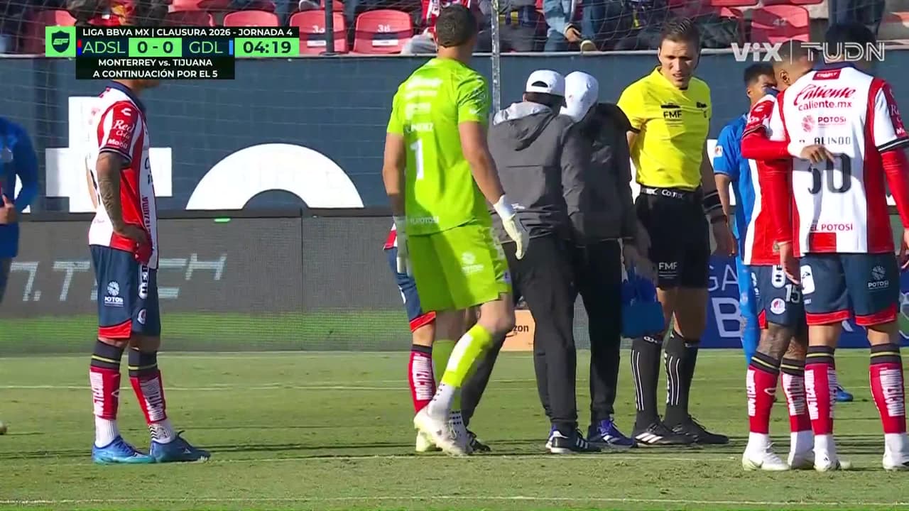 ¡Se hace el primer cambio a los cinco minutos!