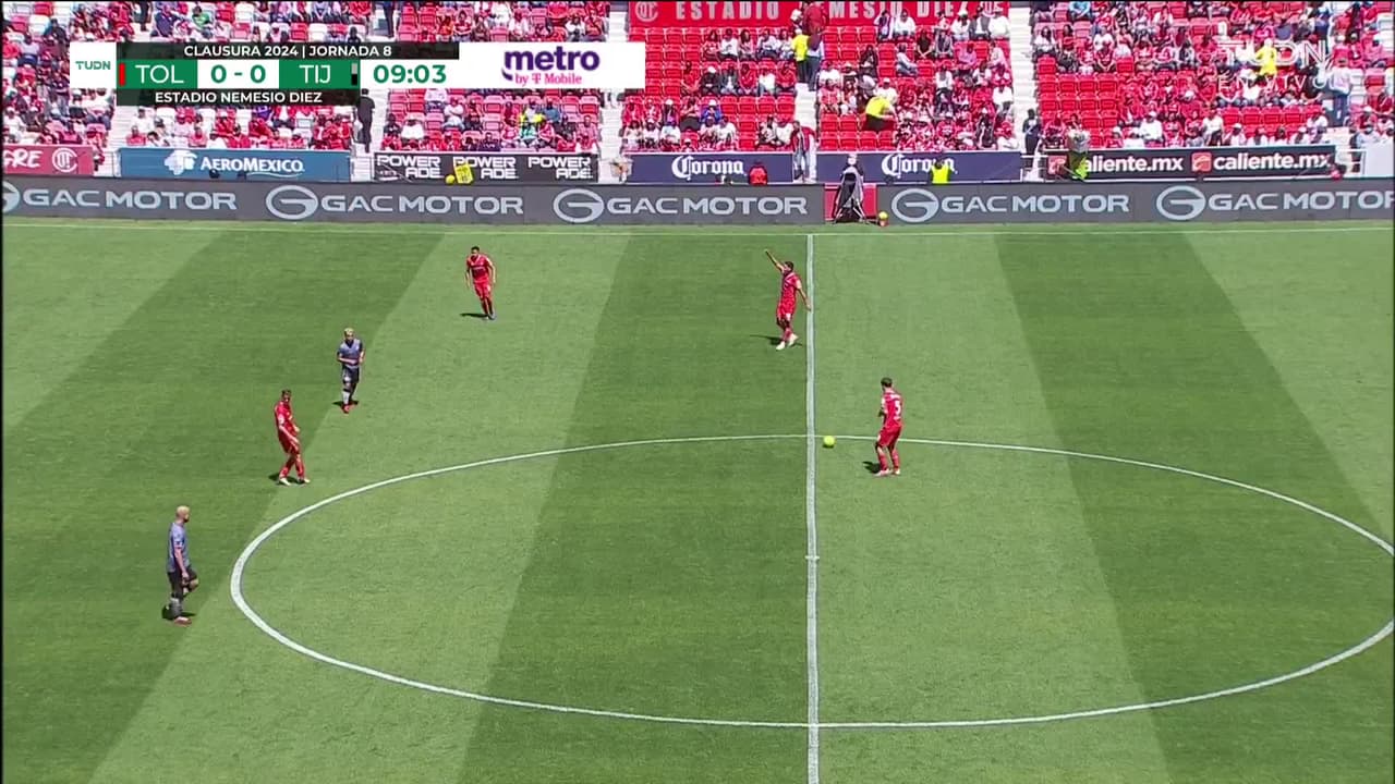 ¡TIRO ATAJADO! disparo por Alexis Vega.