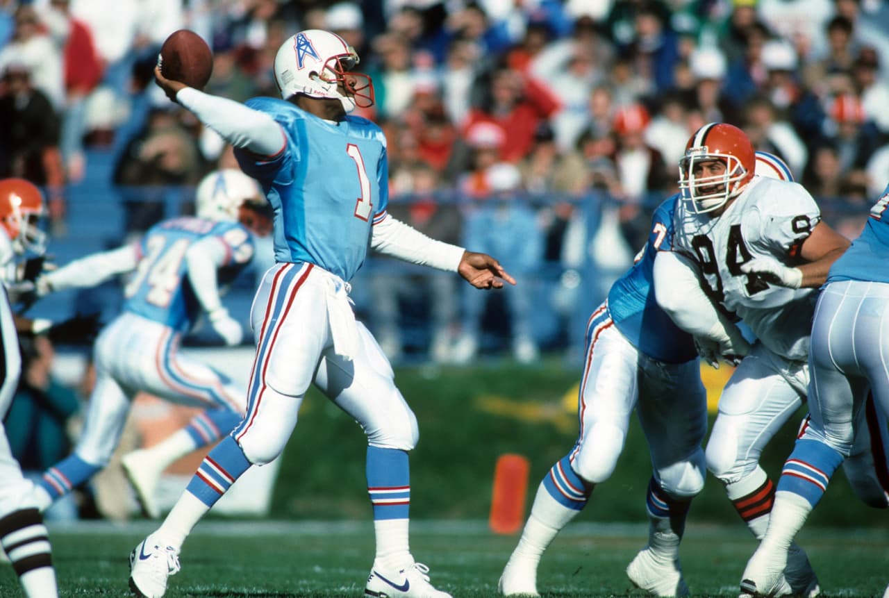 1990 Ofensiva número 1 NFL - Houston Oilers. Pierde con los Cincinnati Bengals en Ronda de Comodines.