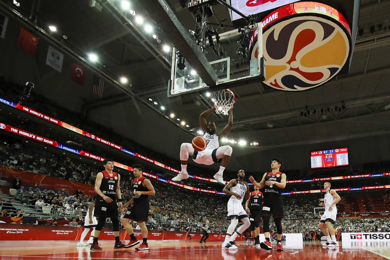 Estados Unidos apabulla a Japón en Mundial de Basquetbol 2019