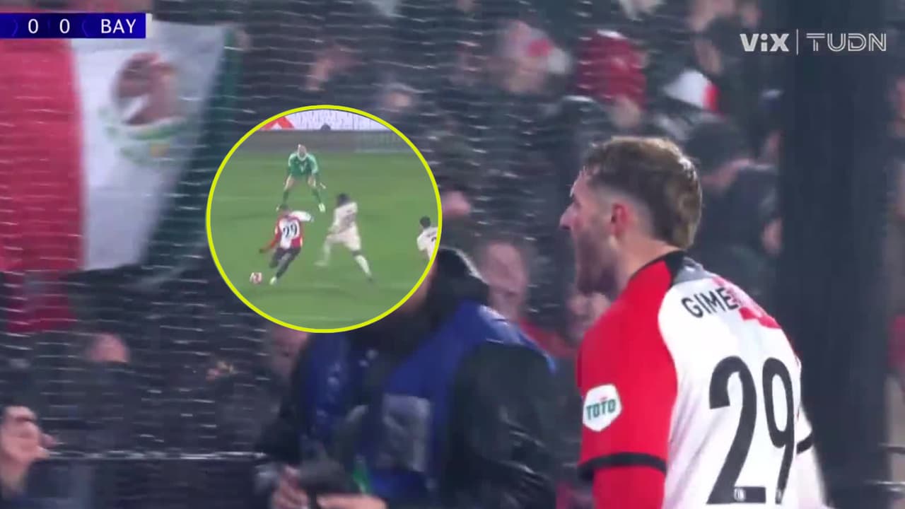 ¡Qué barbaridad de golazo! Santi marca doblete ante Bayern en Champions