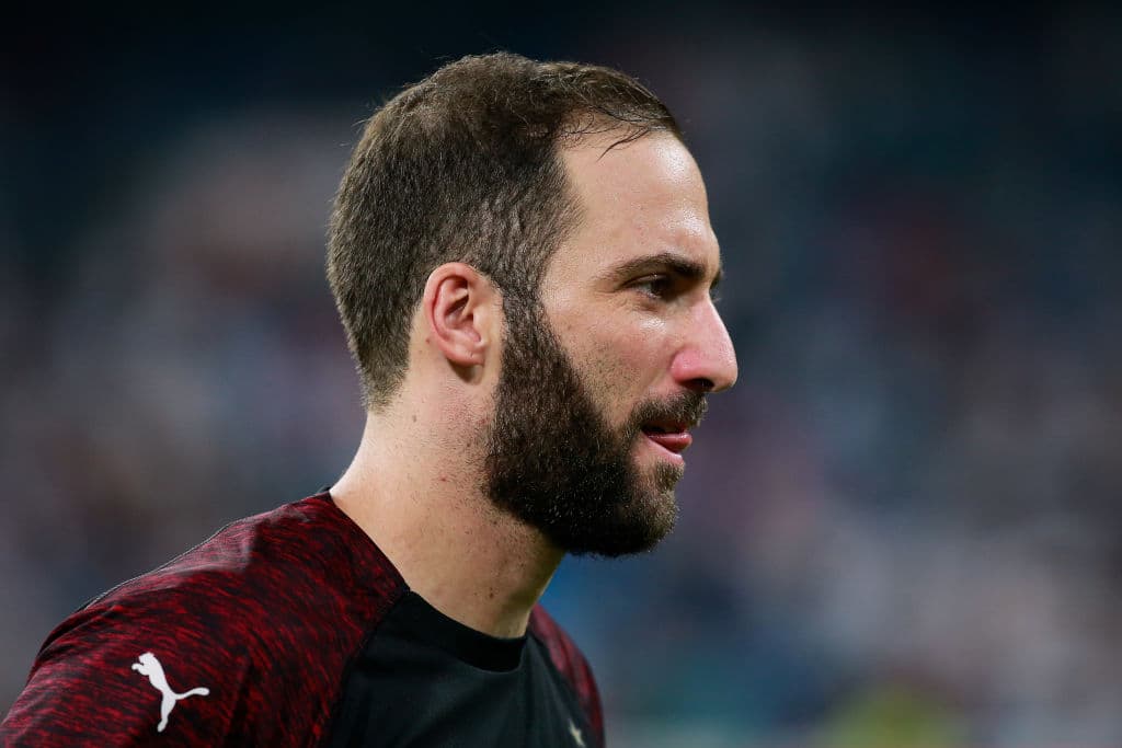 8) 
<b>Gonzalo Higuaín</b>. El delantero argentino, ahora adquirido por el AC Milán, está tasado en 55 millones de euros.