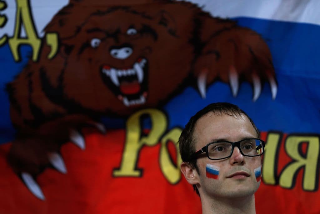Los fanáticos le dieron un color especial a la fiesta del partido entre Rusia y Croacia por los cuartos de final del Mundial, en la búsqueda del último semifinalista del torneo.