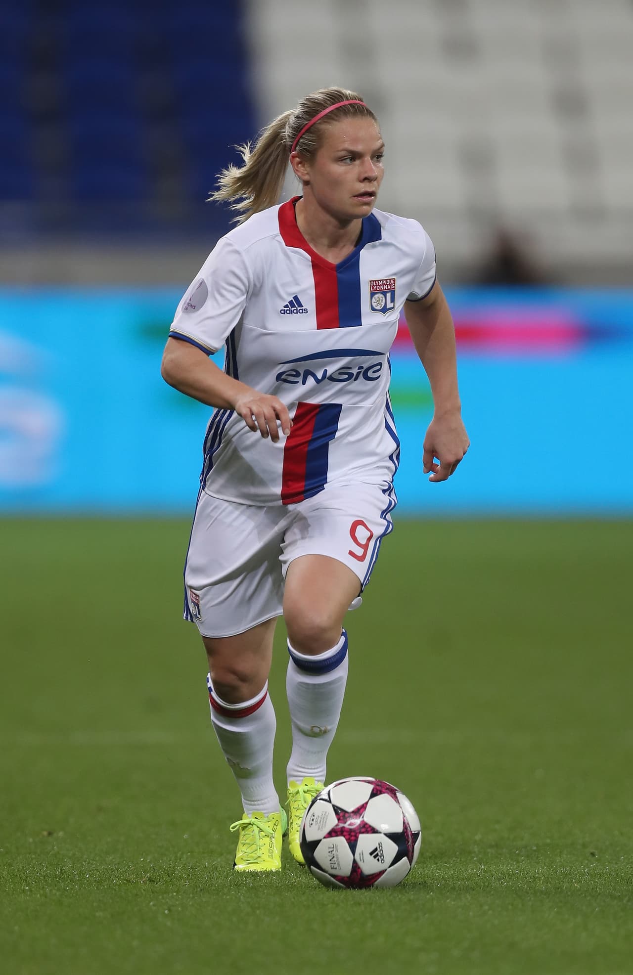 En el ataque del Lyon estará Eugenie Le Sommer, goleadora del equipo con 6 anotaciones, e internacional con Francia.