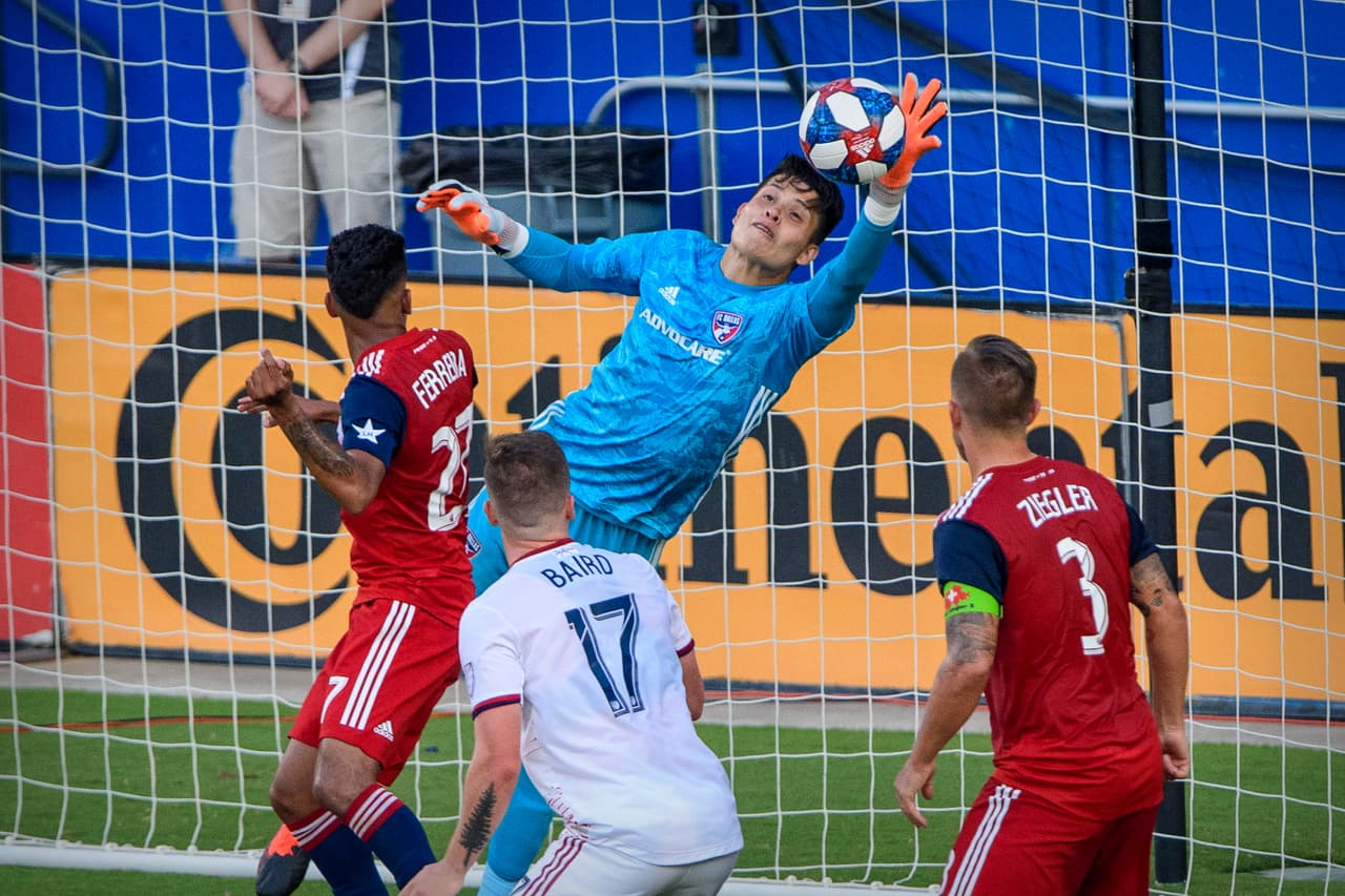FC Dallas empató sin goles ante la explosiva ofensiva de Real Salt Lake. El arquero México-americano, Jesse González, tuvo mucho que ver con sus cinco tajadas.