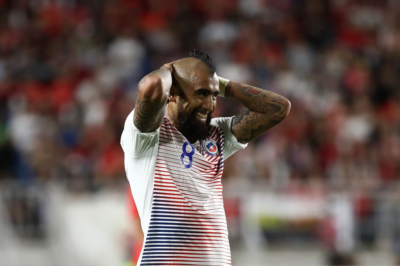 Vidal, que en este mercado pasó al Barcelona, dejó el campo por Pablo Hernández.