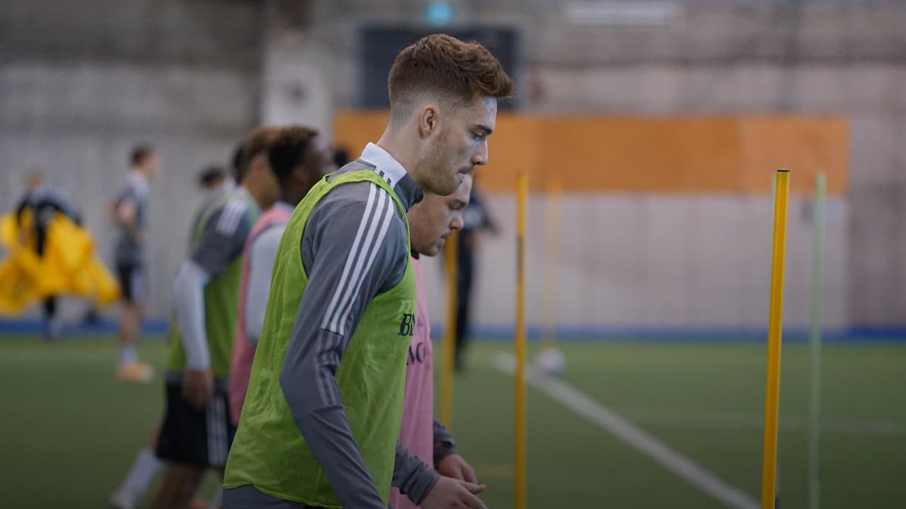 Sesión de entrenamiento de CF Montréal.