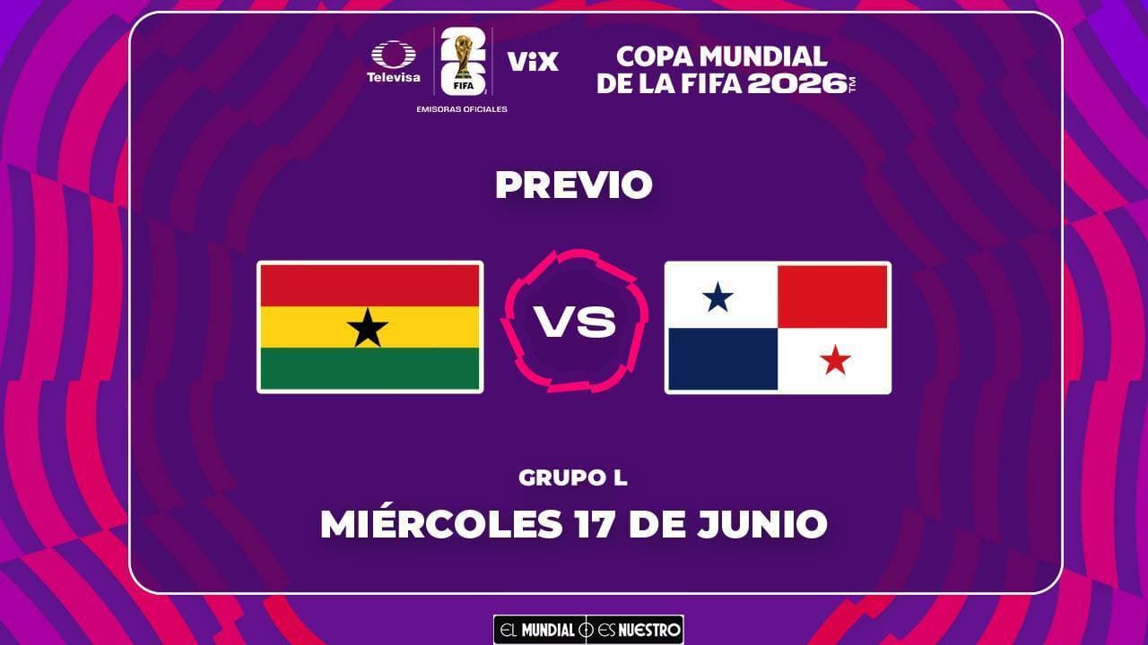 Horario y dónde ver el partido Ghana vs. Panamá del Mundial 2026