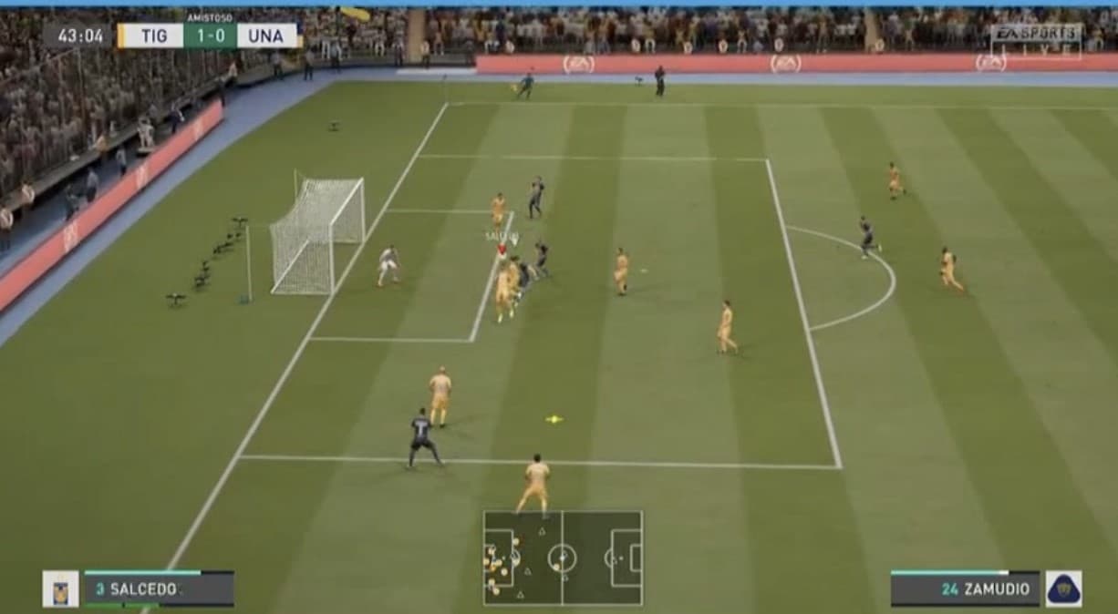 Alan Mozo no se da por vencido y consigue un agónico triunfo frente a Tigres en el minuto 90+2.