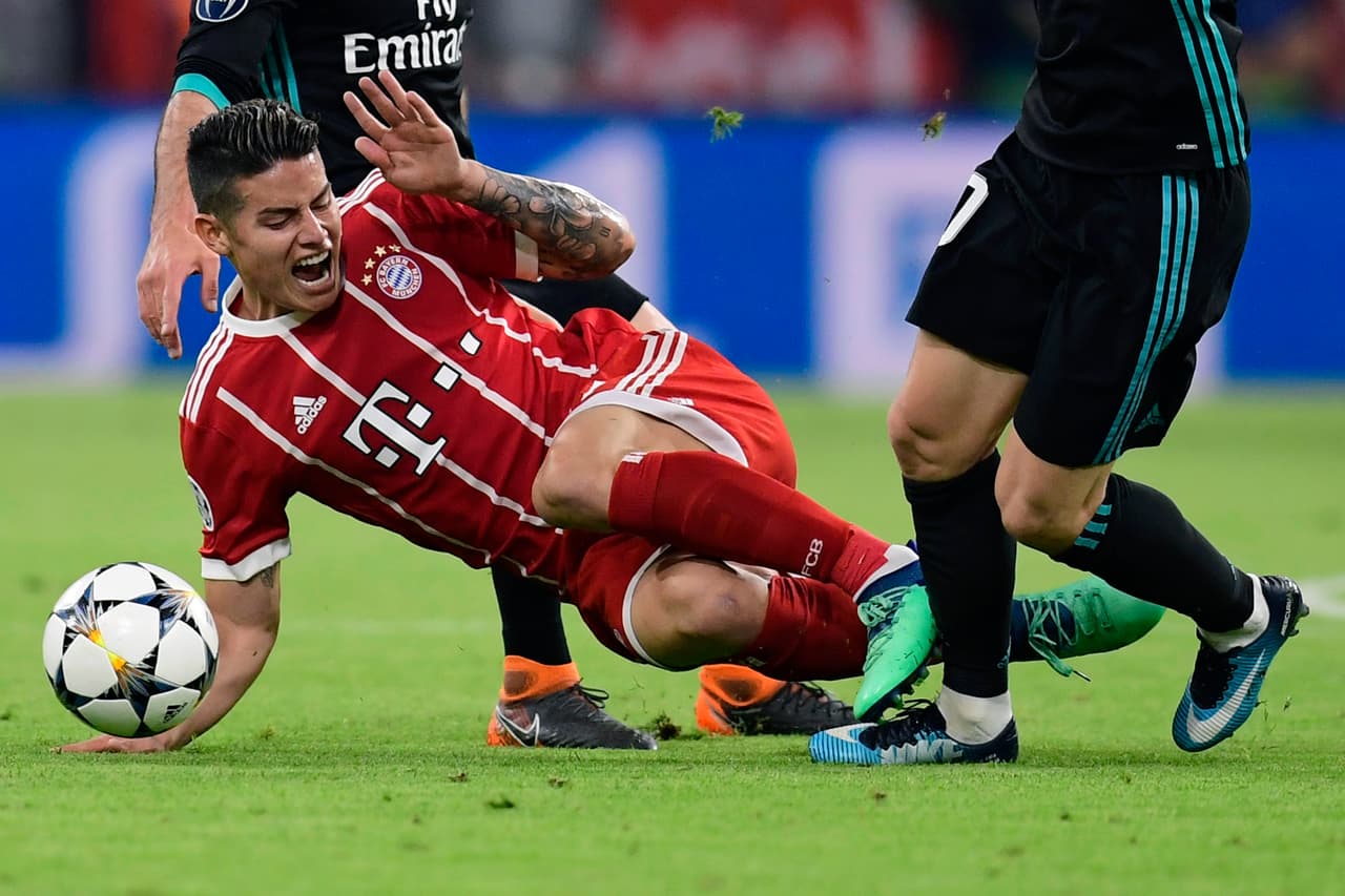 Rodríguez fue uno de los más eficientes en un Bayern Munich que dejó despertar a Real Madrid.