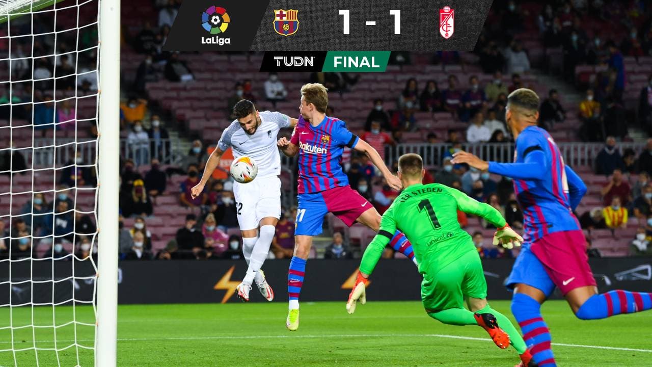 LaLiga Barcelona 1-1 Granada: Resultado, goles y resumen