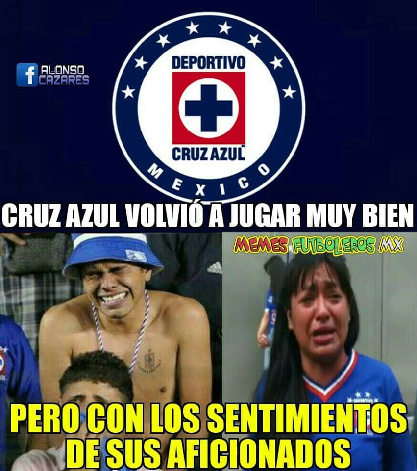 Les memes no perdonan las actuaciones de Pumas, Chivas y Cruz Azul