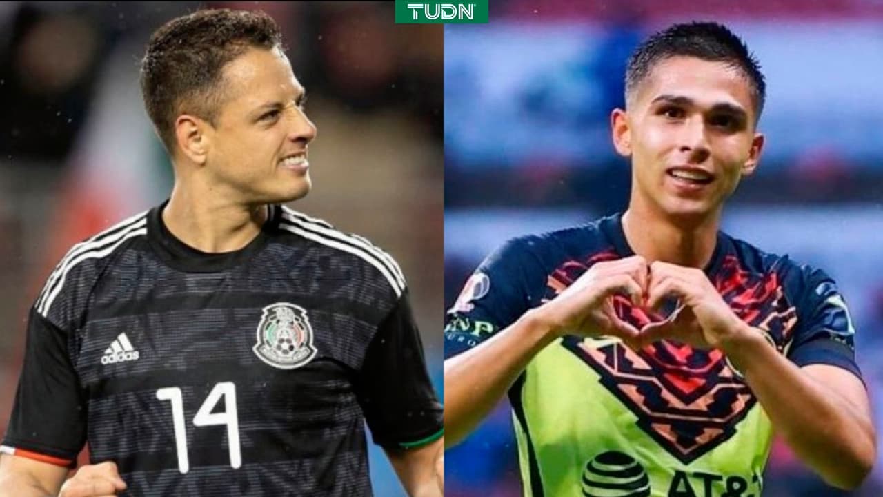 Ponen en tendencia a Chicharito y Salvador Reyes en juego del Tri