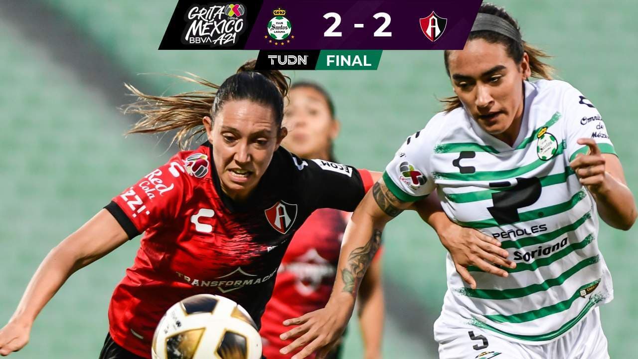 Atlas femenil rescató el empate en su visita a la Laguna
