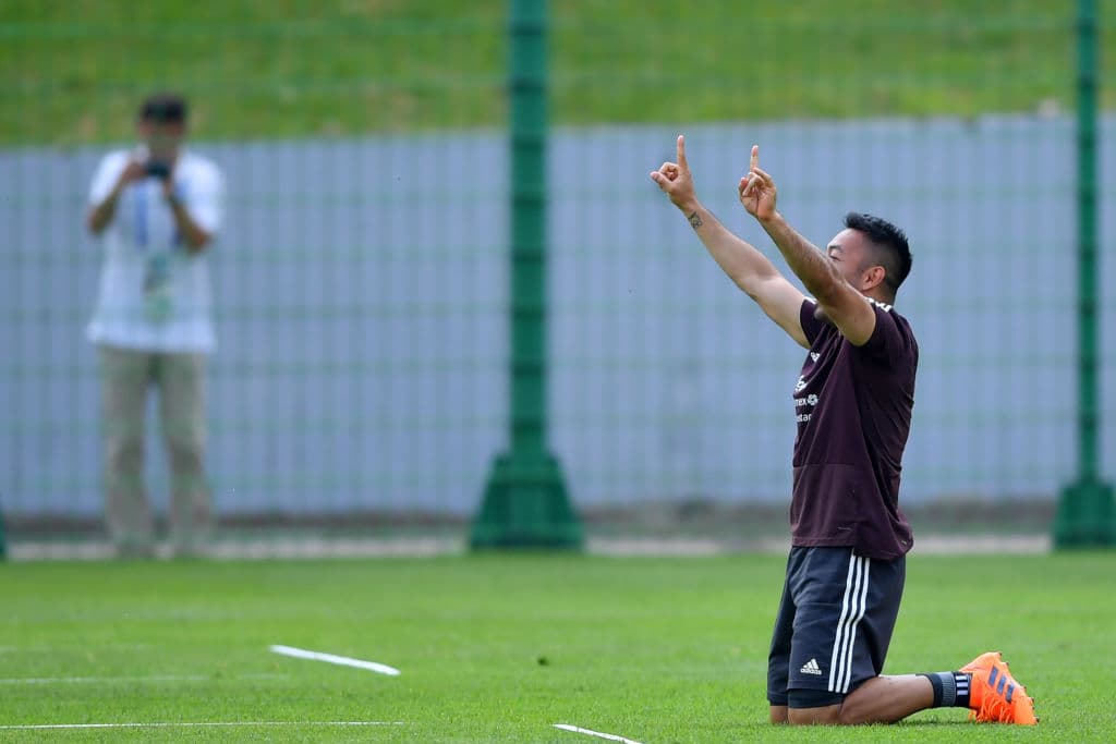 Por su parte, los futbolistas mostraron que el optimismo está al orden del día.