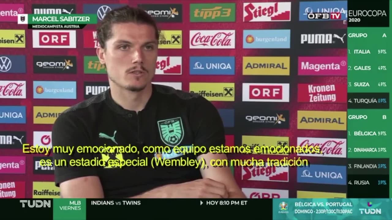 A Sabitzer “no le importa” la presión de los aficionados de Italia