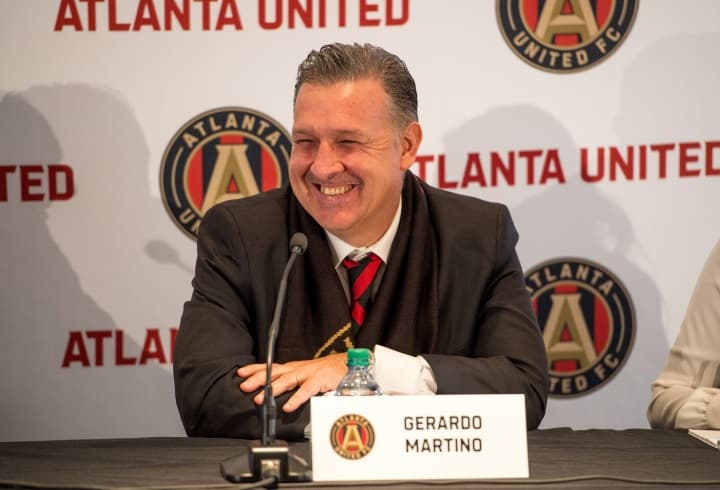 Desde su arribo Martino se mostró entusiasmdo con la posibilidad de armar un equipo 'de cero'. (Crédito: Atlanta United FC)