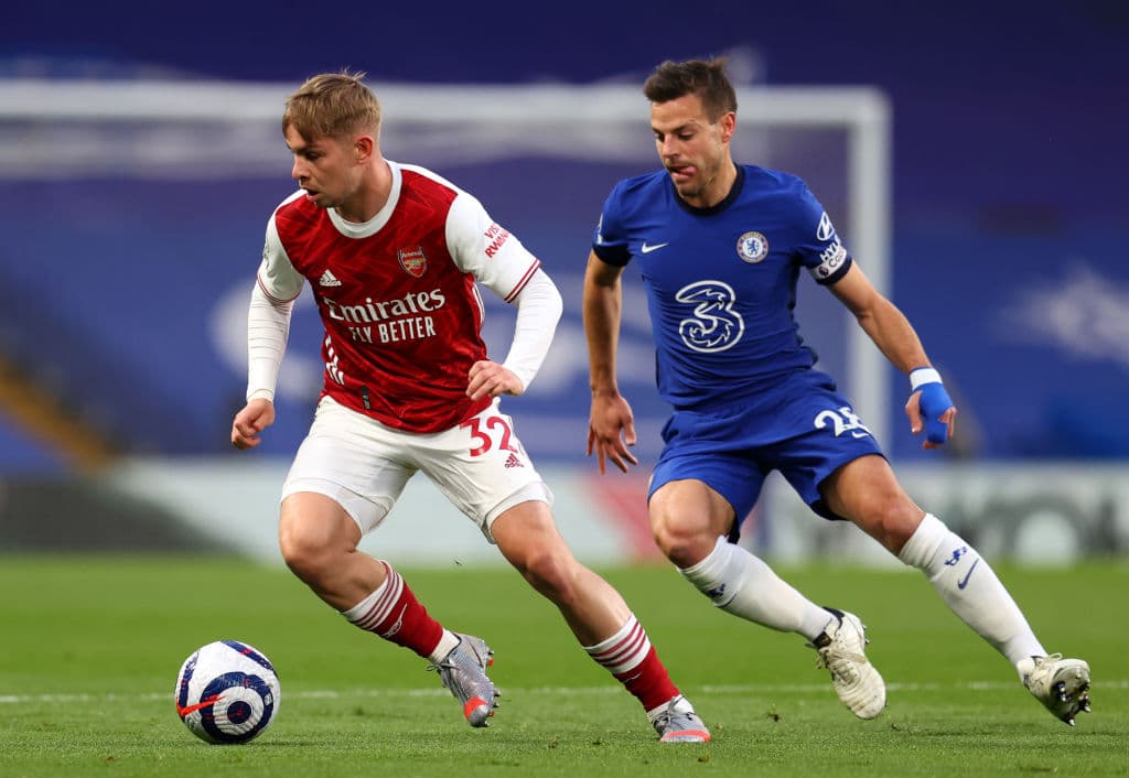 Arsenal se impone ante el Chelsea por la mínima con anotación de Emile Smith Rowe al minuto 16, durante el Derby del norte de Londres. Los 'Gunners', con este resultado, siguen buscando puestos en la Europa League.