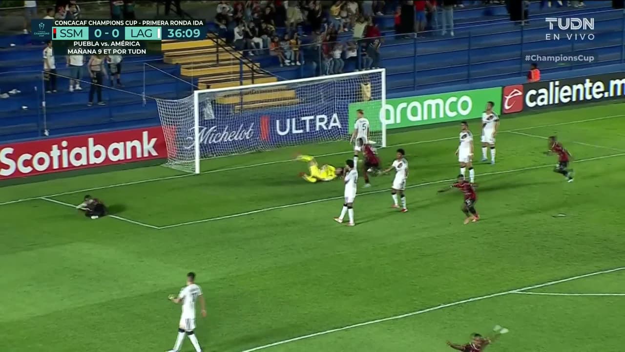 ¡Gol del local! Rodrigo Tello adelanta a San Miguelito ante LA Galaxy