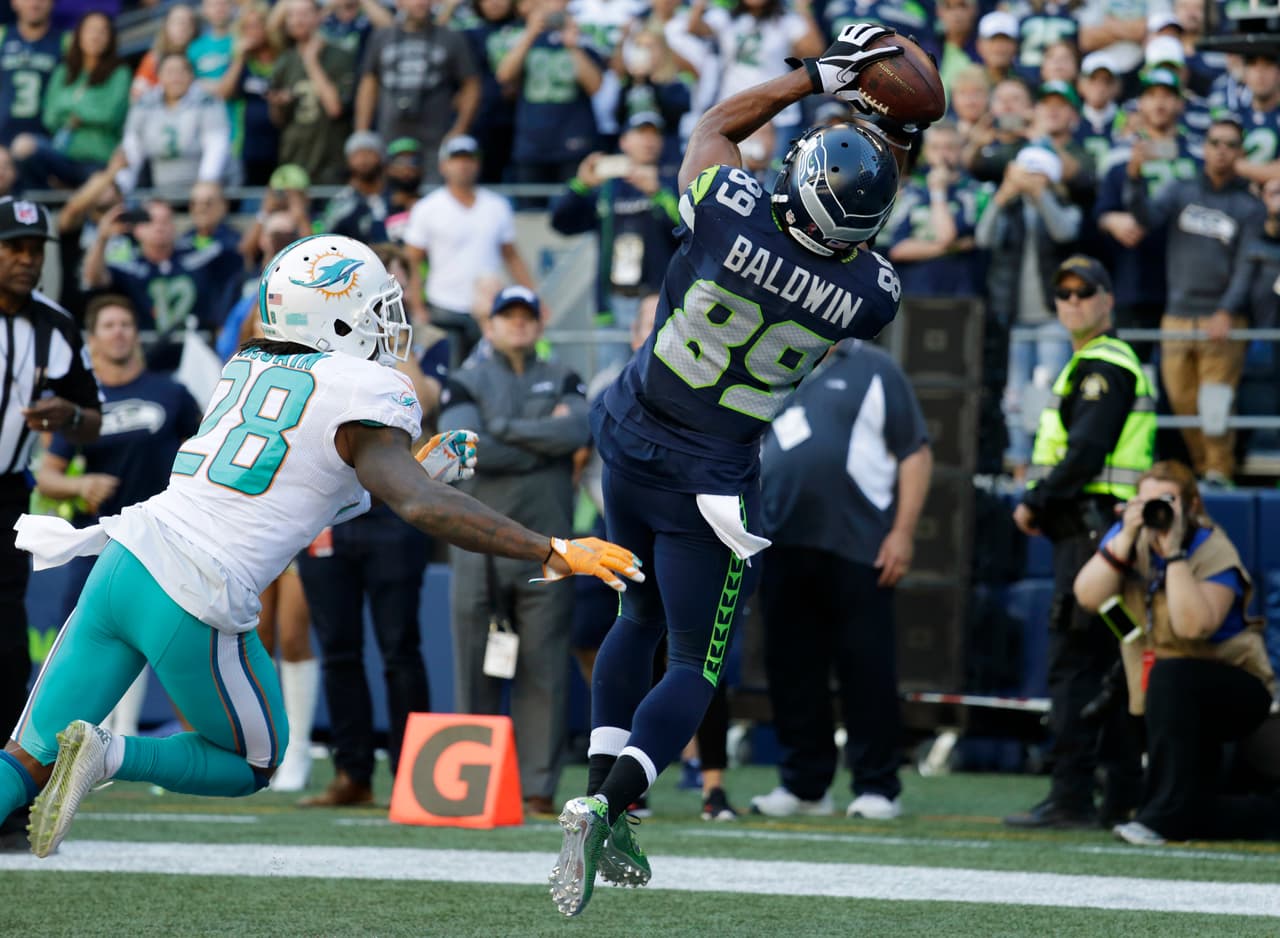Dramático triunfo de Seattle 12-10 sobre Miami