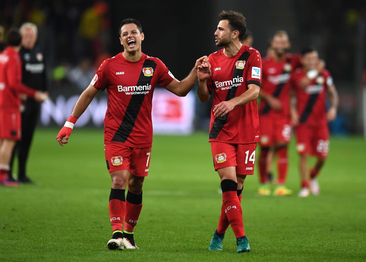'Chicharito' volvió a la titularidad con el Leverkusen pero se fue sin gol ante el Colonia