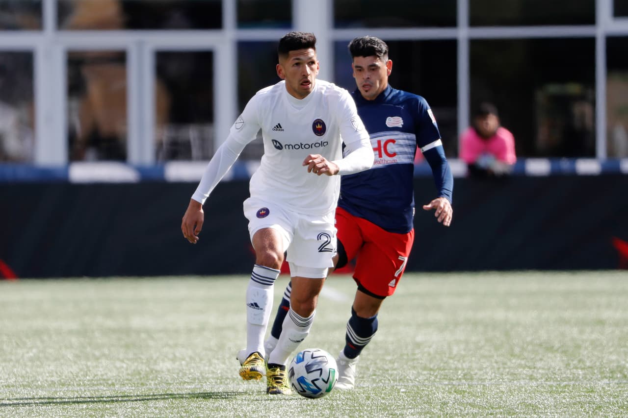 Mauricio Pineda, juvenil talento de Chicago Fire FC.