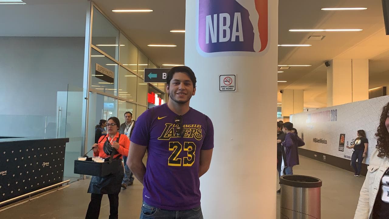 El Arena Ciudad de México esta listo para albergar el duelo de la NBA entre Spurs y Suns.