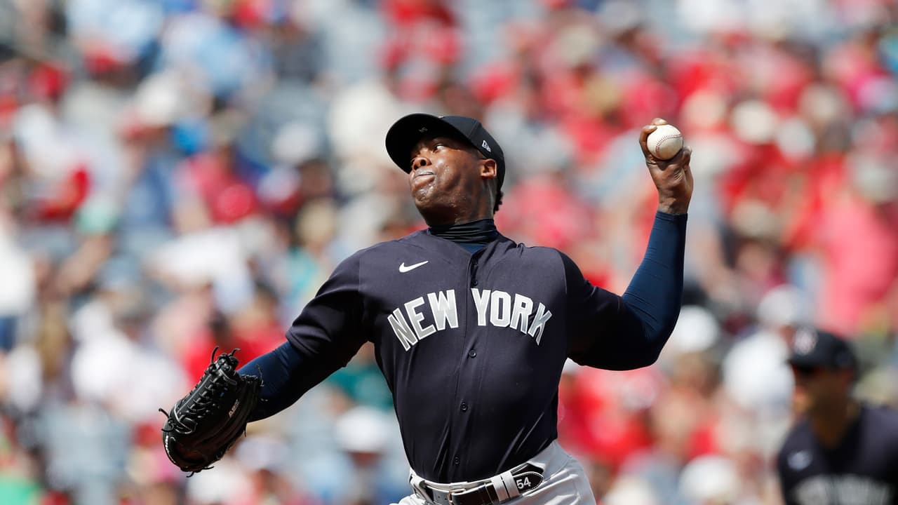 Aroldis Chapman de los Yankees da positivo por COVID-19