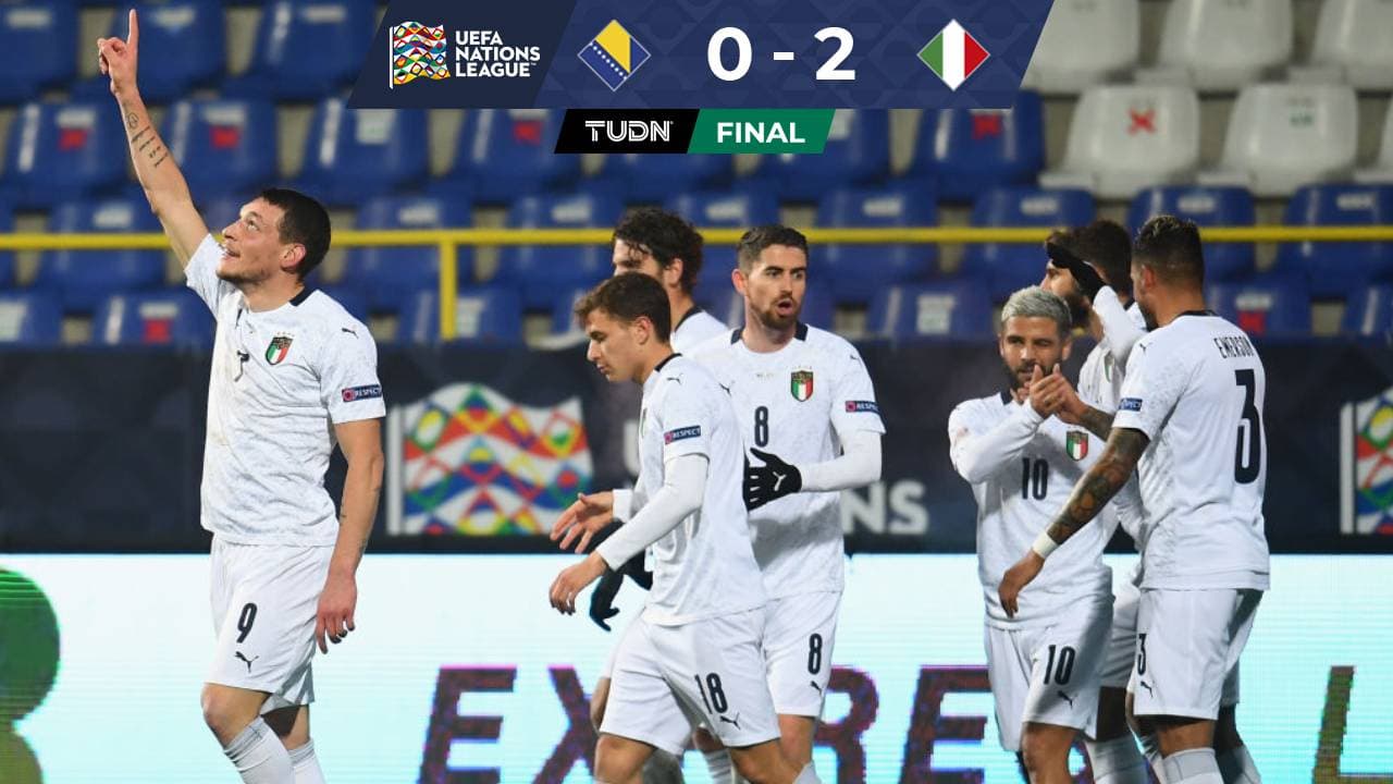 Italia clasifica a la Fase Final de la UEFA Nations League