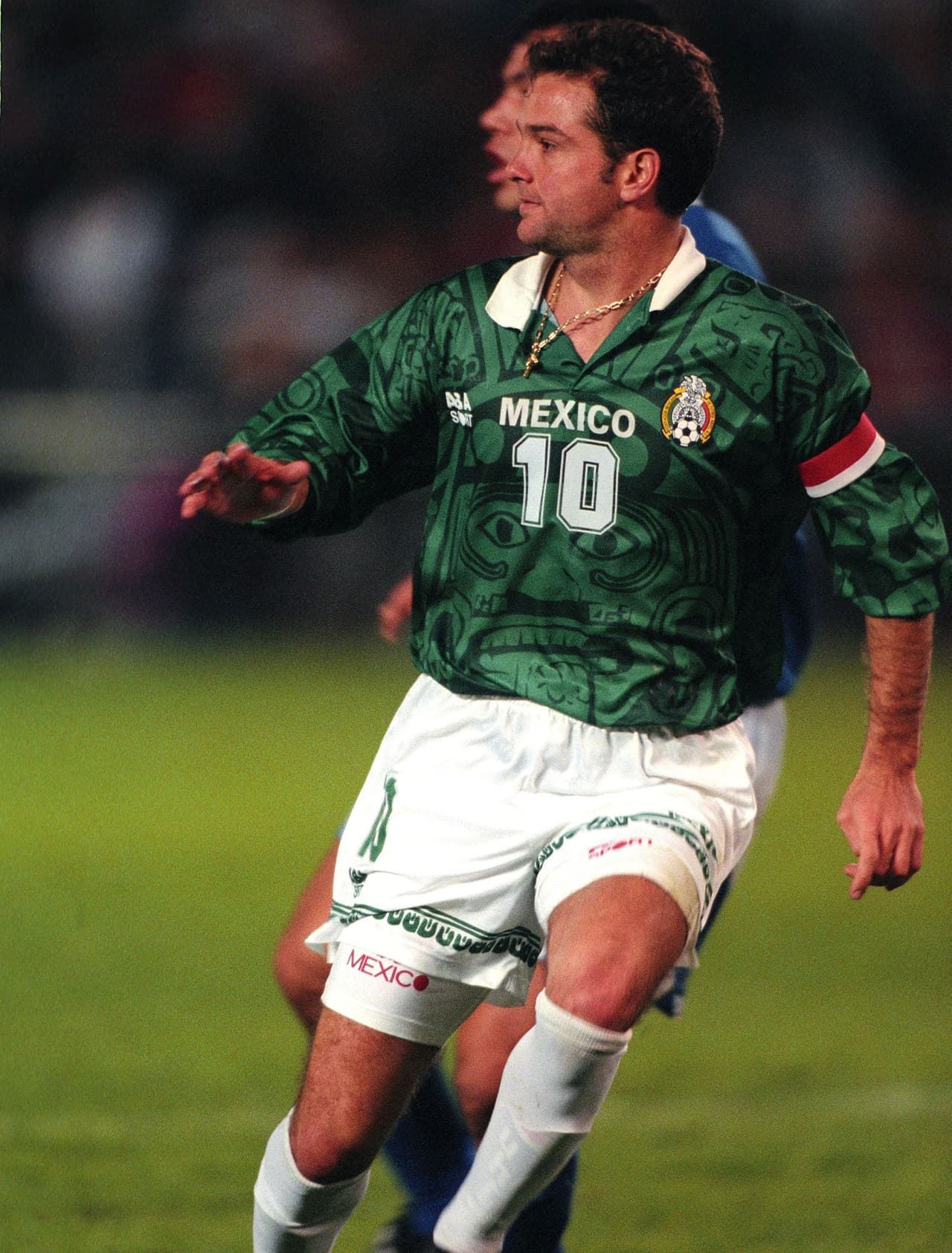 8.- Luis García (México 5-0 San Vicente) (11 de enero de 1996).- Un día después, México se despachó a la débil selección de San Vicente. El ‘niño artillero’ se aprovechó de esa debilidad para ser el jugador de aquel partido marcando goles a los minutos 29 y 37 en el Jack Murphy de San Diego. (Foto: Mexsport).