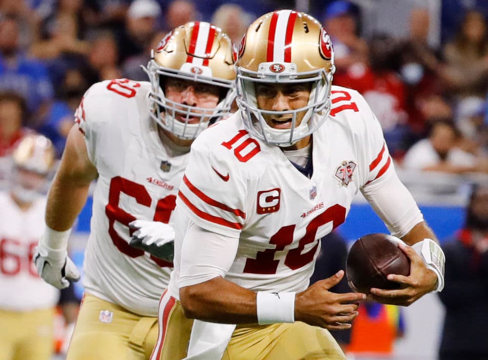 Detroit Lions fueron derrotados por San Francisco 49ers en la apertura de la temporada 33-41, en el Ford Stadium. La era de Dan Campbell con los Lions comienza con una derrota. Los 49ers ha ganado las 19 de las últimas 22 veces que ha enfrentado a Lions.