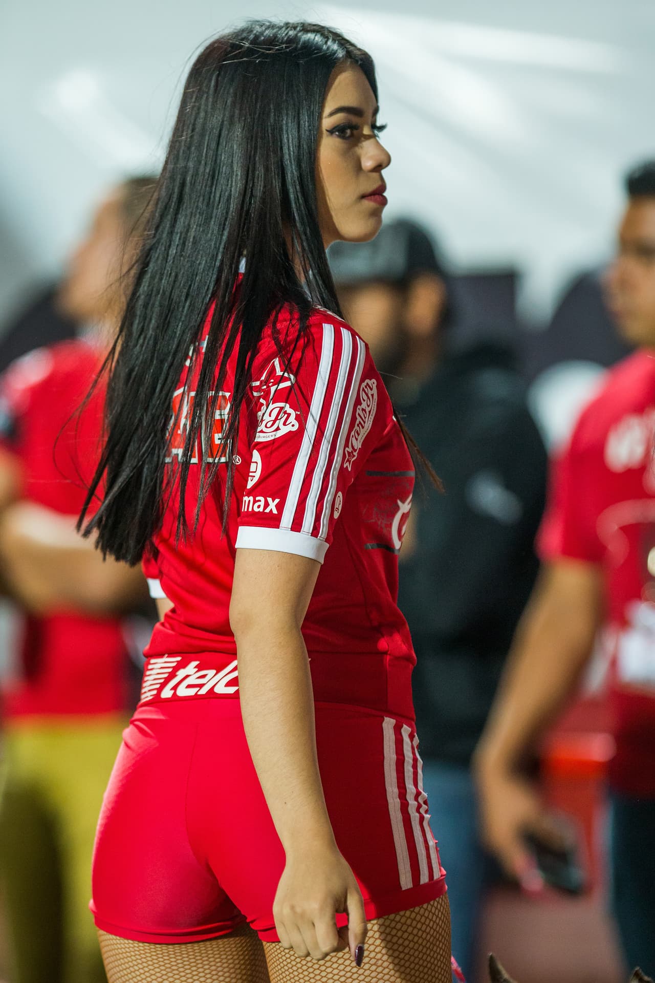 La belleza de las porristas en la fecha 4