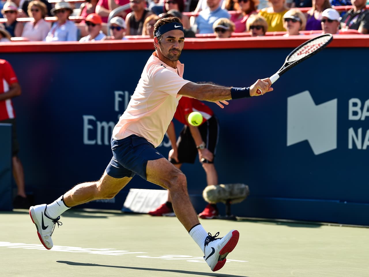 El suizo buscaba el momento para resurgir en el partido.