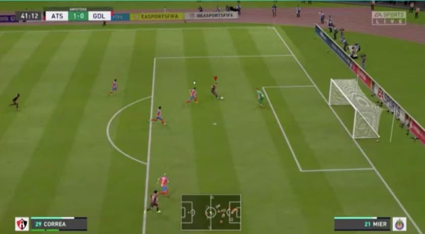 Fernando Beltrán se puso las ìlas en el segundo tiempo y consiguió el gol del empate para dividir los puntos.