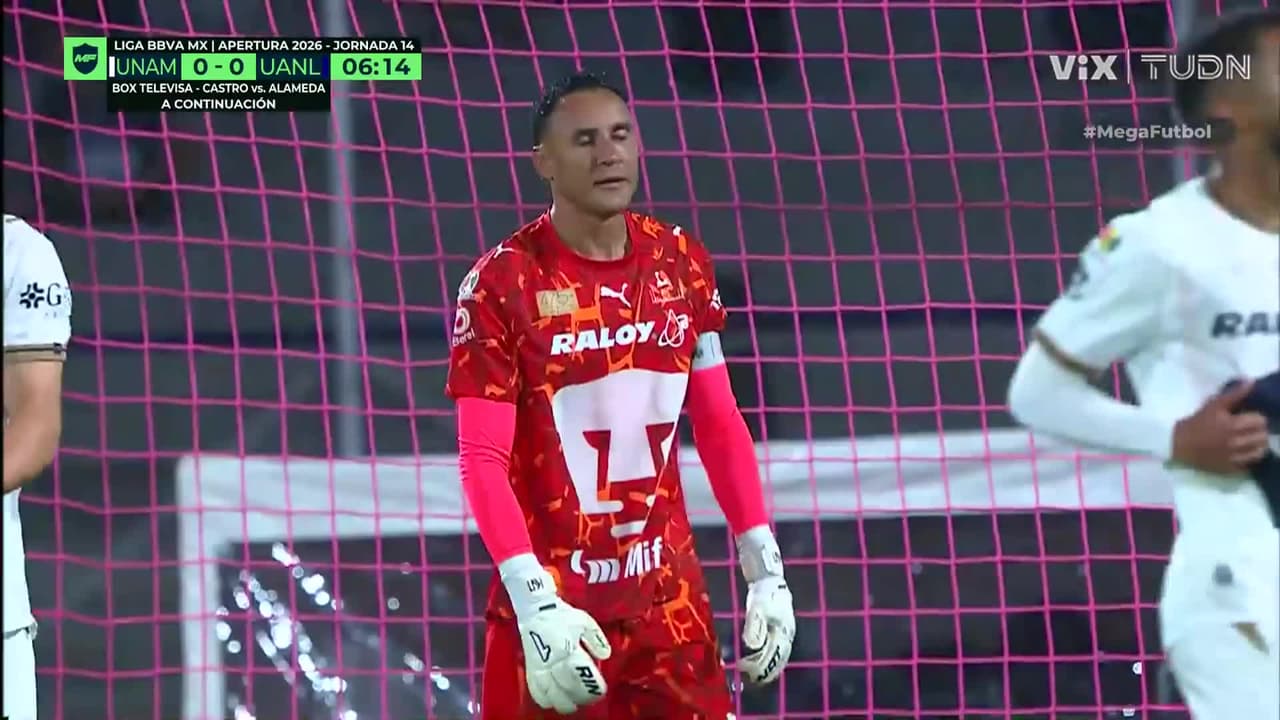 ¡La primera de Keylor! El tico demuestra su calidad con una reacción impresionante ante Tigres
