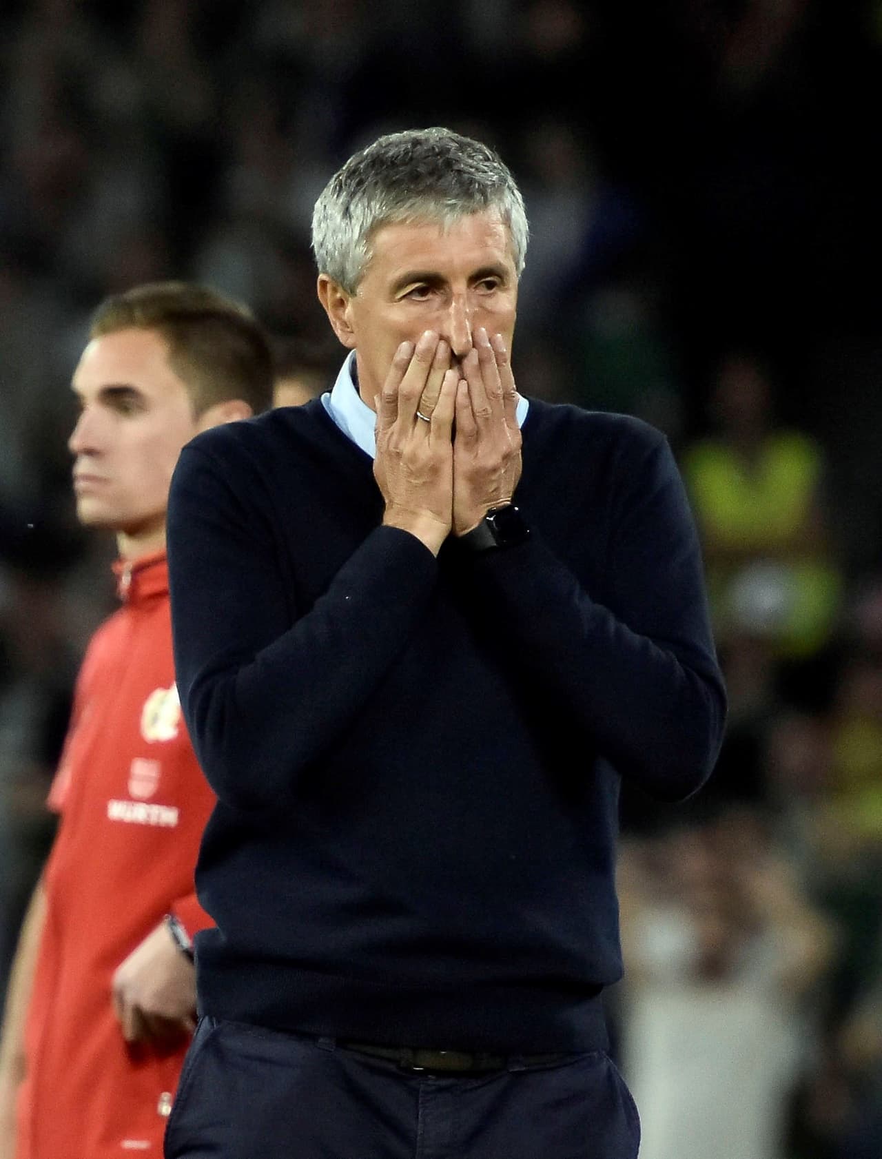 Por eso, la frustración del técnico Quique Setien, del Betis, era evidente.