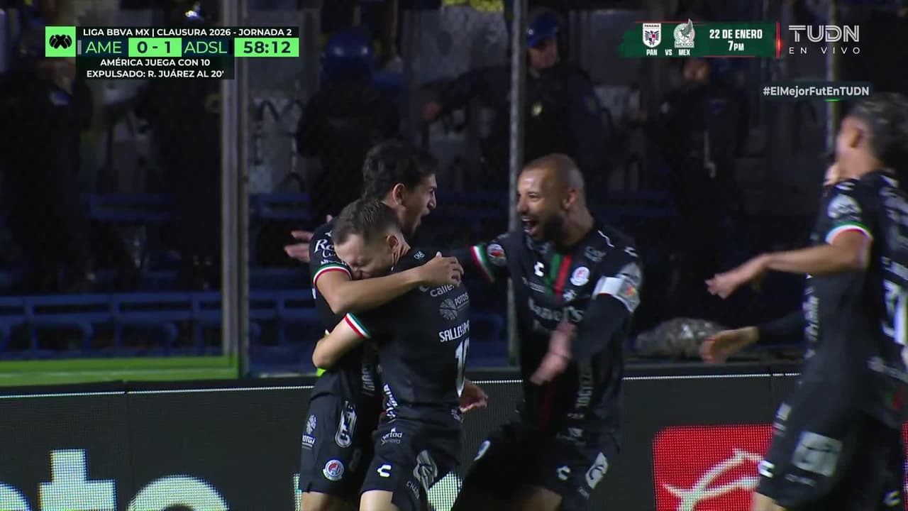 ¡Juan Manuel Sanabria le firma un golazo hermoso al América!