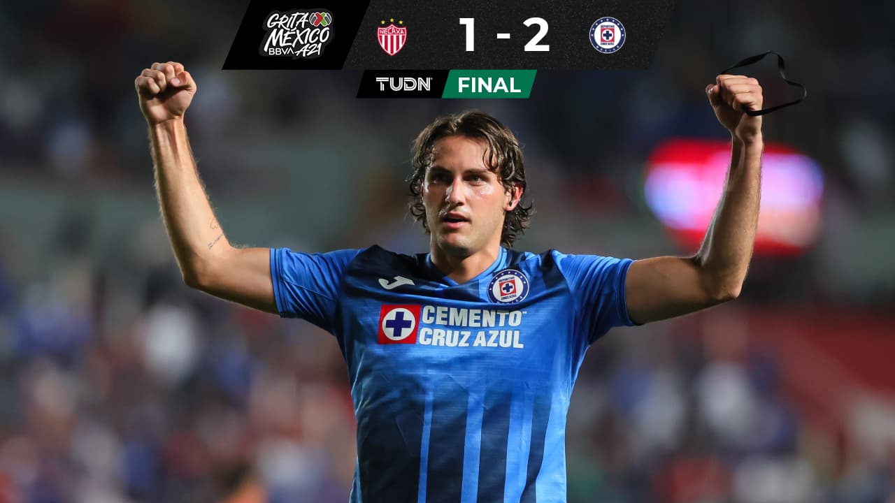 Cruz Azul vence a un Necaxa con muchas ganas, pero pocas ideas