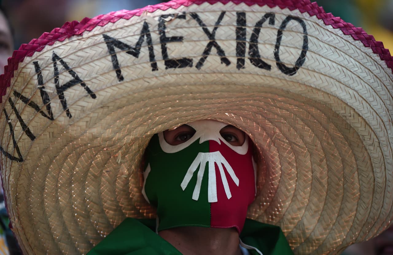 Las máscaras son un atuendo típico en los fanáticos mexicanos en los Mundiales de fútbol, pero en Rusia 2018 fueron prohibidas. Acá algunas de las que han pasado en medio del apoyo de los hinchas.