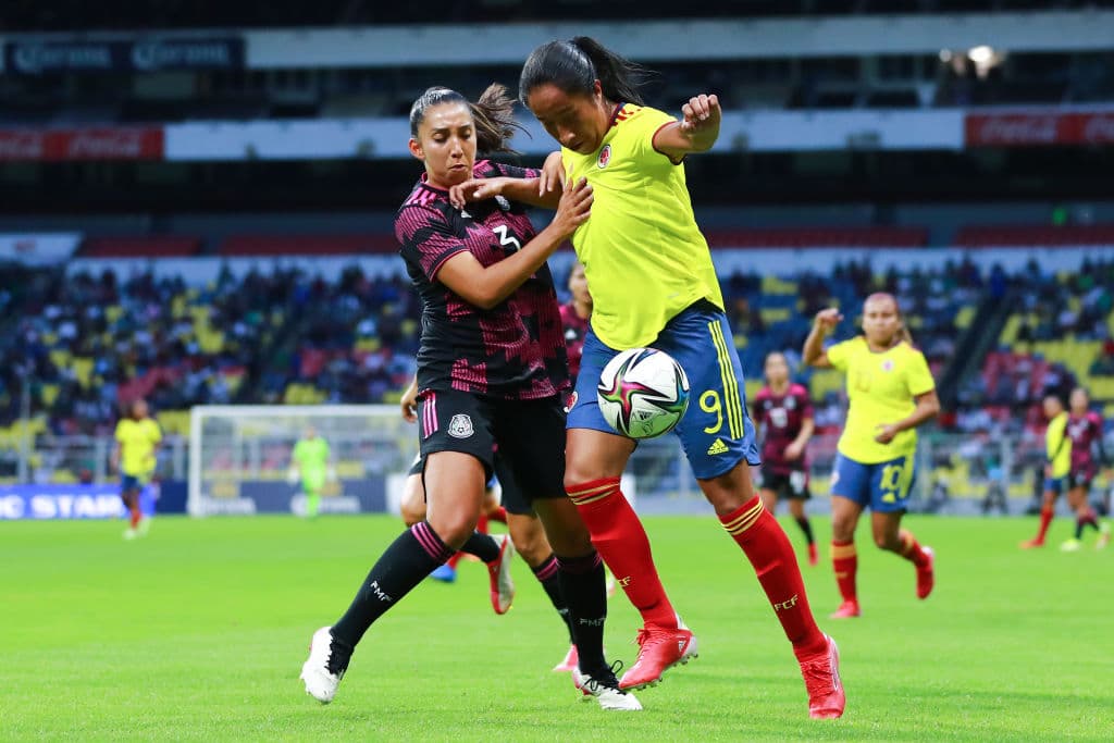 México sabe aprovechar a localía y con anotaciones de Maria Sánchez y Maricarmen Reyes, las locales vencen 2-0 a las seleccionadas colombianas.
