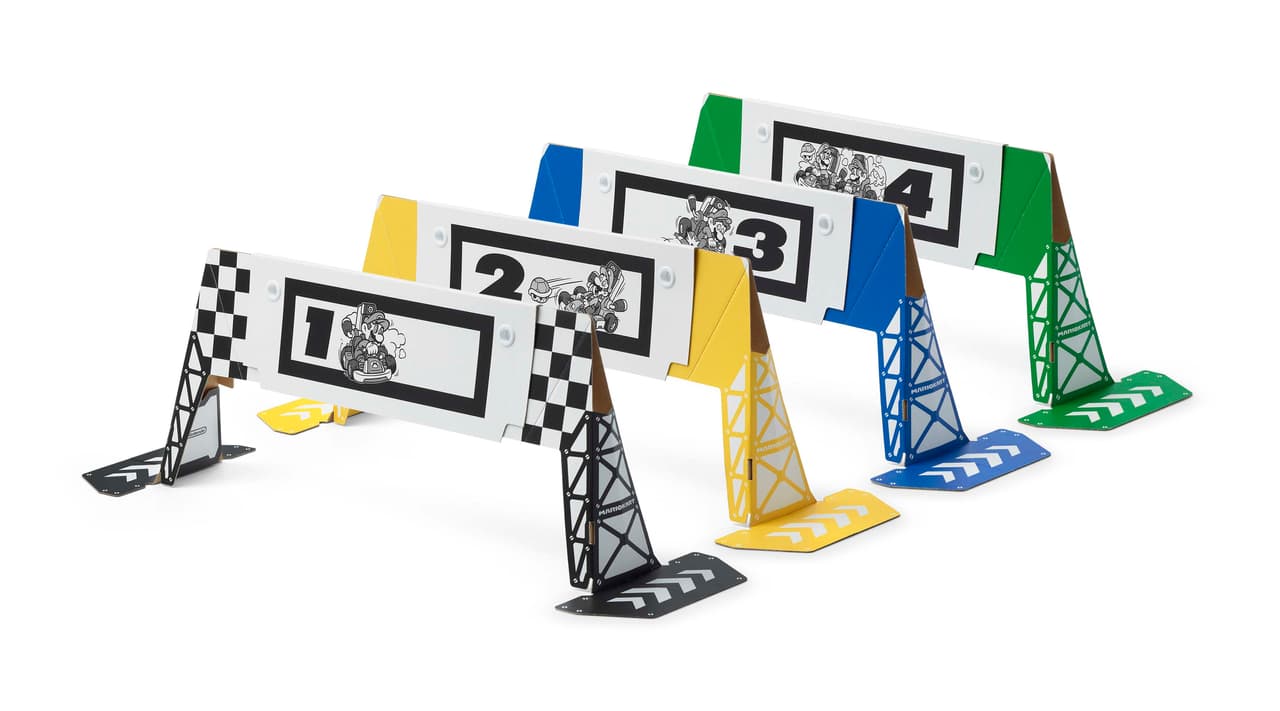 Estos son los accesorios para armar tu pista.