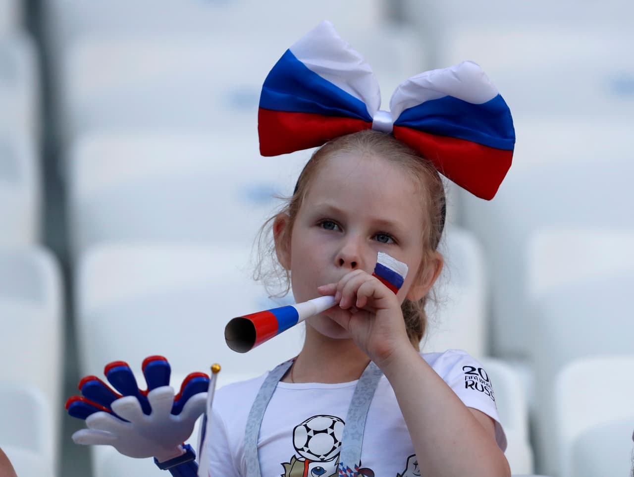 La cultura vikinga de Islandia y el colorido africano de Nigeria quedaron expuestos en la alegría de sus hinchas en medio del partido de ambos países por el grupo D del Mundial de Rusia 2018.