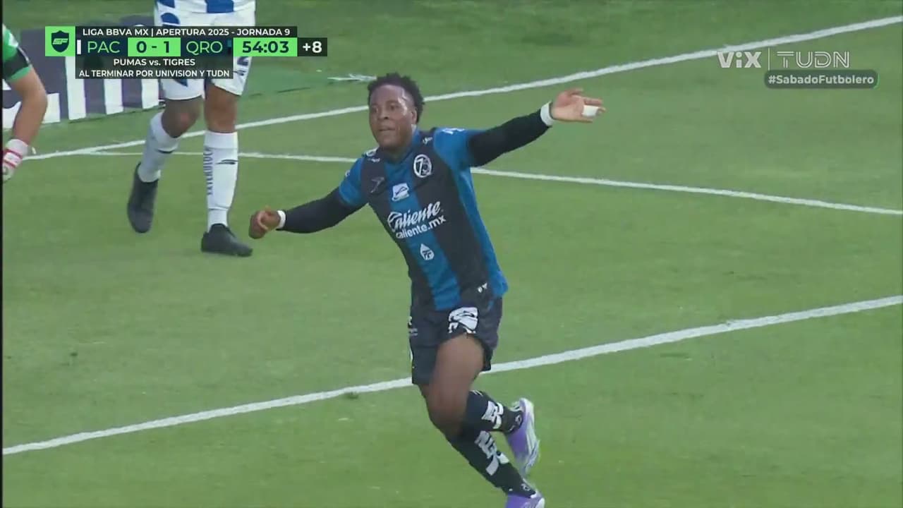 ¡Se le escapa la 'liebre' a Carlos Moreno! Querétaro firma el segundo